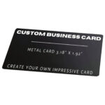 Metal Business Cards, 50Pcs