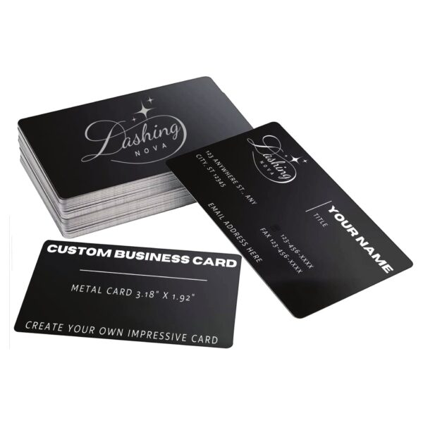 Metal Business Cards, 50Pcs - Image 2