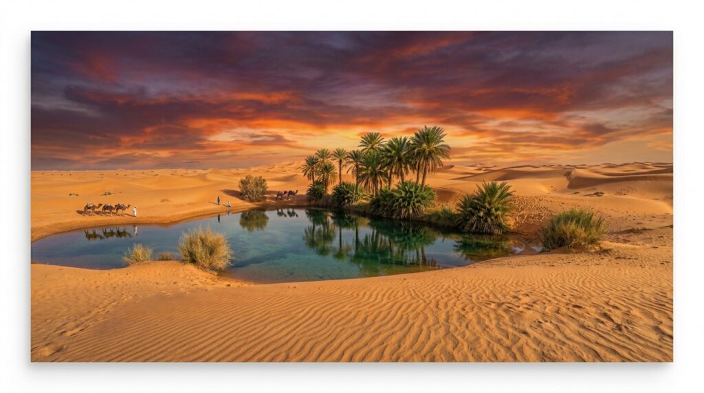Streched canvas print